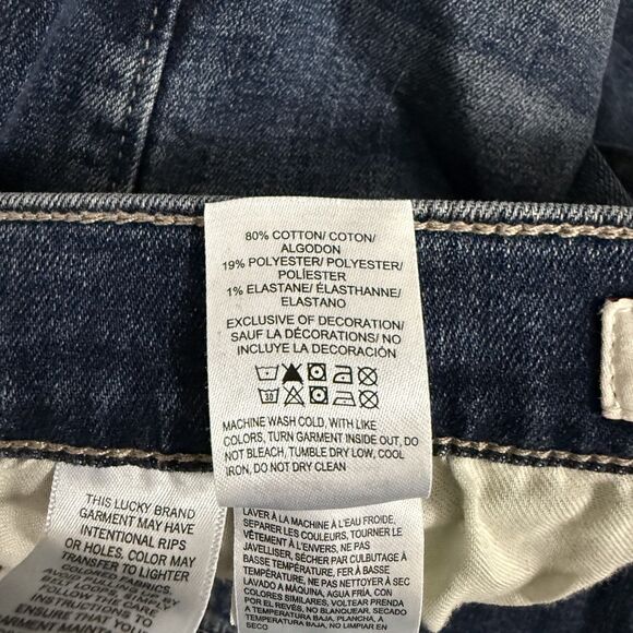 Lucky Brand Women's Size 16 Blue Sweet Mid-Rise Bootcut Denim Jeans - Picture 7 of 8